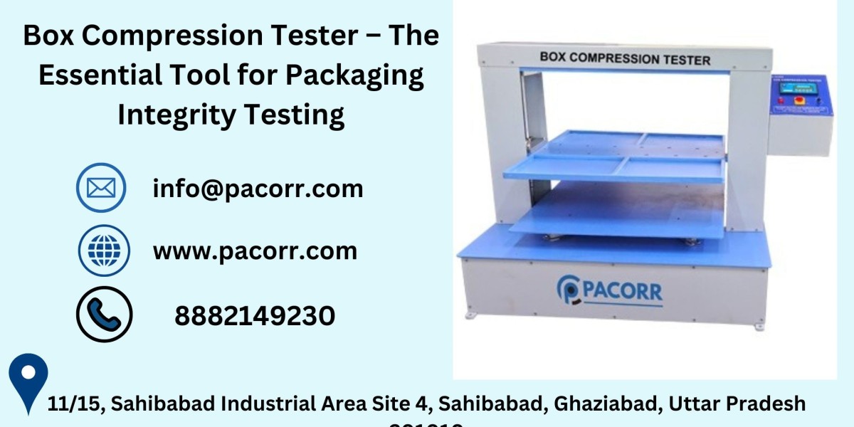 Pacorr Box Compression Tester: The Ideal Solution for Packaging Strength Testing in Every Industry