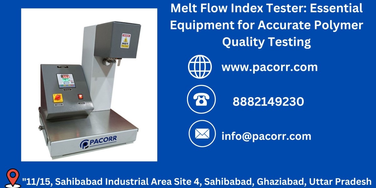 Melt Flow Index Tester for Polymers: A Complete Guide to Accurate Testing with Pacorr